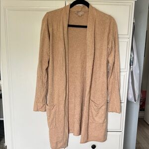 Barefoot Dreams Tan Women's Cardigan